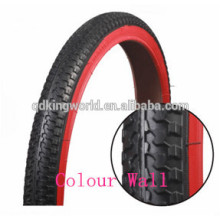 Colour Wall Touring Bicycle Tyre With Popular Pattern
